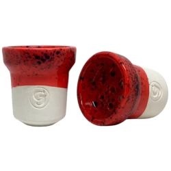 Чашка глиняная GrynBowls Accent Glaze (Красный)