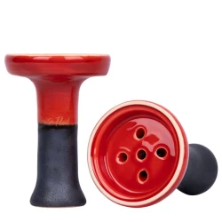 Чашка глиняна 2x2 Flat Red Graphite Classic (Червоний)