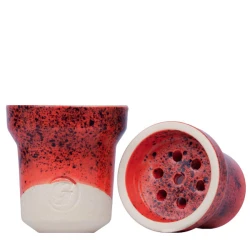Чашка глиняна GrynBowls Accent Glaze (Червоний)