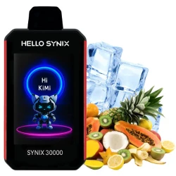 Одноразова електронна сигарета Hello Synix Hawaiian Shaved Ice (Гаваян Шейвд Айс) (30000 Затяжок)