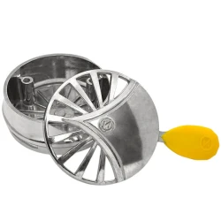 Калауд на 1 ручку без упаковки Ambrella з жовтою ручкою (Сріблястий)