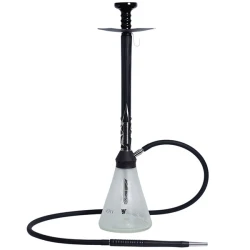 Кальян Embery Wood-Envolve Hookah Black (Чорний з сріблястим)