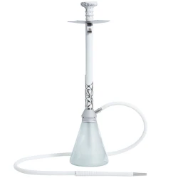Кальян Embery Wood-Envolve Hookah Silver-Snow (Білий з сріблястим)