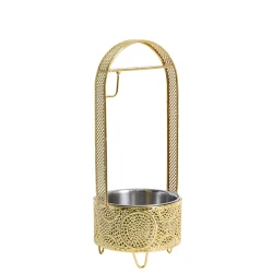 Корзина для угля Aztec M (Золотой)
