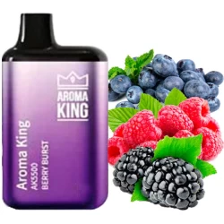 Одноразовая электронная сигарета Aroma King Berry Burst (Ягода Берст) (5500 Затяжек)
