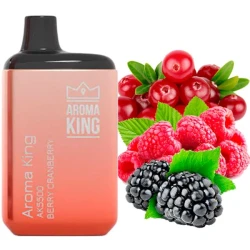 Одноразовая электронная сигарета Aroma King Berry Cranberry (Ягода Клюква) (5500 Затяжек)