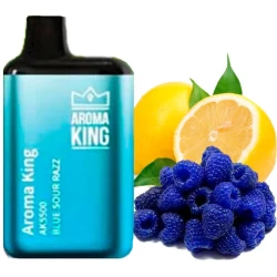 Одноразовая электронная сигарета Aroma King Blue Sour Raspberry (Блу Сауэр Малина) (5500 Затяжек)