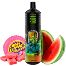 Одноразовая электронная сигарета Aroma King Mars Watermelon Bubble Gum (Арбуз Бабл Гам) (9000 Затяжек)
