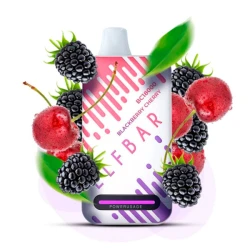 Одноразовая электронная сигарета Elf Bar BC Blackberry Cherry (Ежевика Вишня) (18000 Затяжек)
