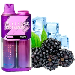 Одноразовая электронная сигарета Elf Bar BC Blackberry Ice (Ежевика Лед) (20000 Затяжек)