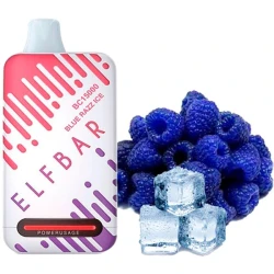 Одноразовая электронная сигарета Elf Bar BC Blue Razz Ice (Блу Разз Лед) (15000 затяжек)