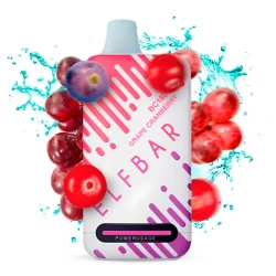 Одноразовая электронная сигарета Elf Bar BC Grape Cranberry (Виноград Клюква) (18000 затяжек)