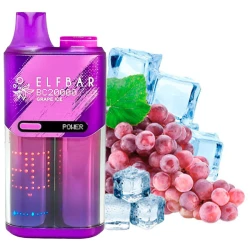 Одноразовая электронная сигарета Elf Bar BC Grape Ice (Виноград Лед) (20000 Затяжек)