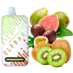 Одноразовая электронная сигарета Elf Bar BC Kiwi Passion Fruit Guava (Киви Маракуйя Гуава) (18000 затяжек)