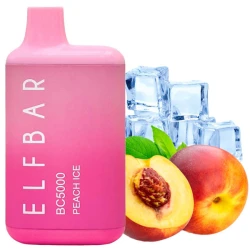 Одноразовая электронная сигарета Elf Bar BC Peach Ice (Персик Лед) (5000 Затяжек)