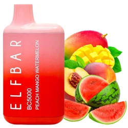 Одноразовая электронная сигарета Elf Bar BC Peach Mango Watermelon (Персик Манго Арбуз) (5000 Затяжек)