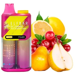 Одноразовая электронная сигарета Elf Bar BC Pear Cranberry Lemon (Груша Клюква Лимон) (20000 Затяжек)