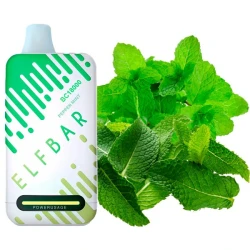 Одноразовая электронная сигарета Elf Bar BC Pepper Mint (Перечная Мята) (18000 затяжек)
