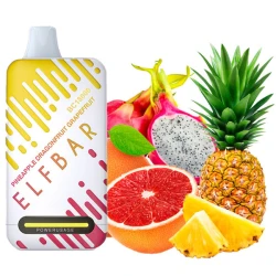 Одноразовая электронная сигарета Elf Bar BC Pineapple Dragonfruit Grapefruit (Ананас Питайя Грейпфрут) (18000 затяжек)