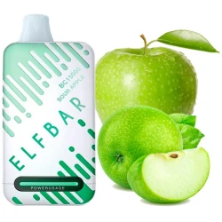 Одноразовая электронная сигарета Elf Bar BC Sour Apple (Сауэр Яблоко) (15000 затяжек)