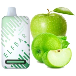 Одноразовая электронная сигарета Elf Bar BC Sour Apple (Сауэр Яблоко) (18000 затяжек)