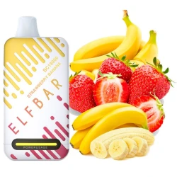 Одноразовая электронная сигарета Elf Bar BC Strawberry Banana (Клубника Банан) (18000 затяжек)