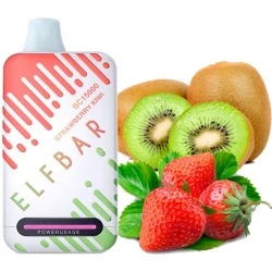 Одноразовая электронная сигарета Elf Bar BC Strawberry Kiwi (Клубника Киви) (15000 затяжек)