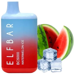 Одноразовая электронная сигарета Elf Bar BC Watermelon Ice (Арбуз Лед) (5000 Затяжек)