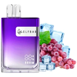 Одноразовая электронная сигарета Elf Bar CR Grape Ice (Виноград Лед) (8000 затяжек)