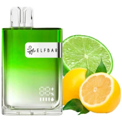 Одноразовая электронная сигарета Elf Bar CR Lemon Lime (Лимон Лайм) (8000 Затяжек)