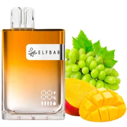 Одноразовая электронная сигарета Elf Bar CR Mango Green Grape (Манго Зеленый виноград) (8000 Затяжек)