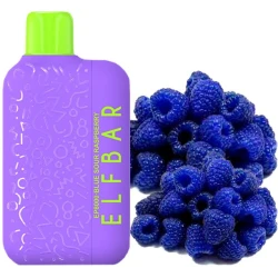 Одноразовая электронная сигарета Elf Bar EP Blue Sour Raspberry (Блу Сауэр Малина) (8000 Затяжек)