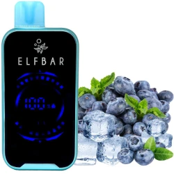 Одноразовая электронная сигарета Elf Bar FS Blueberry Ice (Черника Лед) (18000 затяжек)