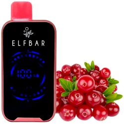 Одноразовая электронная сигарета Elf Bar FS Cranberry (Клюква) (18000 затяжек)