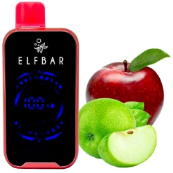 Одноразовая электронная сигарета Elf Bar FS Double Apple (Двойное Яблоко) (18000 затяжек)
