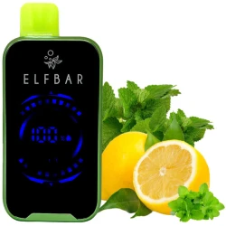 Одноразовая электронная сигарета Elf Bar FS Lemon Mint (Лимон Мята) (18000 затяжек)