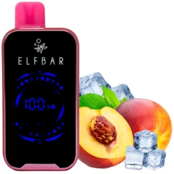Одноразовая электронная сигарета Elf Bar FS Peach Ice (Персик Лед) (18000 затяжек)
