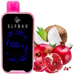 Одноразовая электронная сигарета Elf Bar FS Pomegranate Coconut (Гранат Кокос) (18000 затяжек)