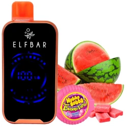 Одноразовая электронная сигарета Elf Bar FS Watermelon Bubble Gum (Арбуз Бабл Гамм) (18000 затяжек)