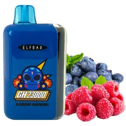 Одноразовая электронная сигарета Elf Bar GH Blueberry Raspberry (Черника Малина) (23000 затяжек)