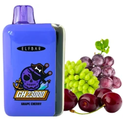 Одноразовая электронная сигарета Elf Bar GH Grape Cherry (Виноград Вишня) (23000 затяжек)