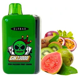Одноразовая электронная сигарета Elf Bar GH Kiwi Passion Fruit Guava (Киви Маракуйя Гуава) (23000 затяжек)