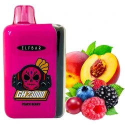 Одноразовая электронная сигарета Elf Bar GH Peach Berry (Персик Ягода) (23000 затяжек)