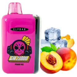 Одноразовая электронная сигарета Elf Bar GH Peach Ice (Персик Лед) (23000 затяжек)