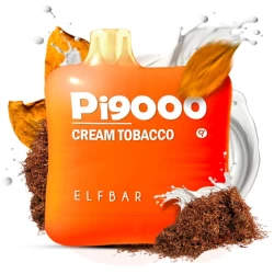Одноразовая электронная сигарета Elf Bar Pi Cream Tobacco (Крем Табак) (9000 Затяжек)