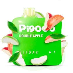 Одноразовая электронная сигарета Elf Bar Pi Double Apple (Двойное Яблоко) (9000 Затяжек)