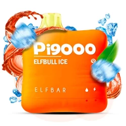 Одноразовая электронная сигарета Elf Bar Pi Elfbull Ice (Эльфбулл Лед) (9000 Затяжек)