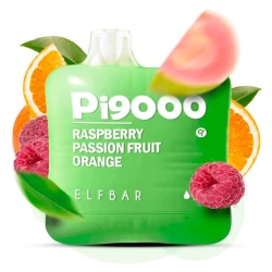 Одноразовая электронная сигарета Elf Bar Pi Raspberry Passion Fruit Orange (Малина Маракуйя Апельсин) (9000 Затяжек)