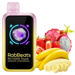 Одноразовая электронная сигарета Elf Bar RC Touch RabBeats Dragon Strawnana (Драгон Строунана) (10000 Затяжек)