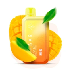 Одноразовая электронная сигарета Elf Bar Raya D1 Double Mango (Дабл Манго) (13000 Затяжек)
